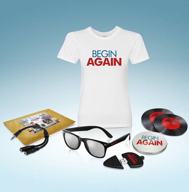 boom competitions - win Begin Again merchandise