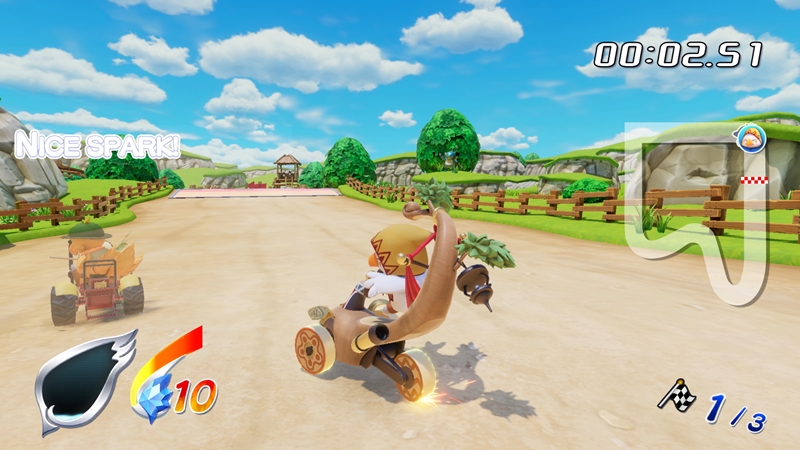 boom reviews Chocobo GP