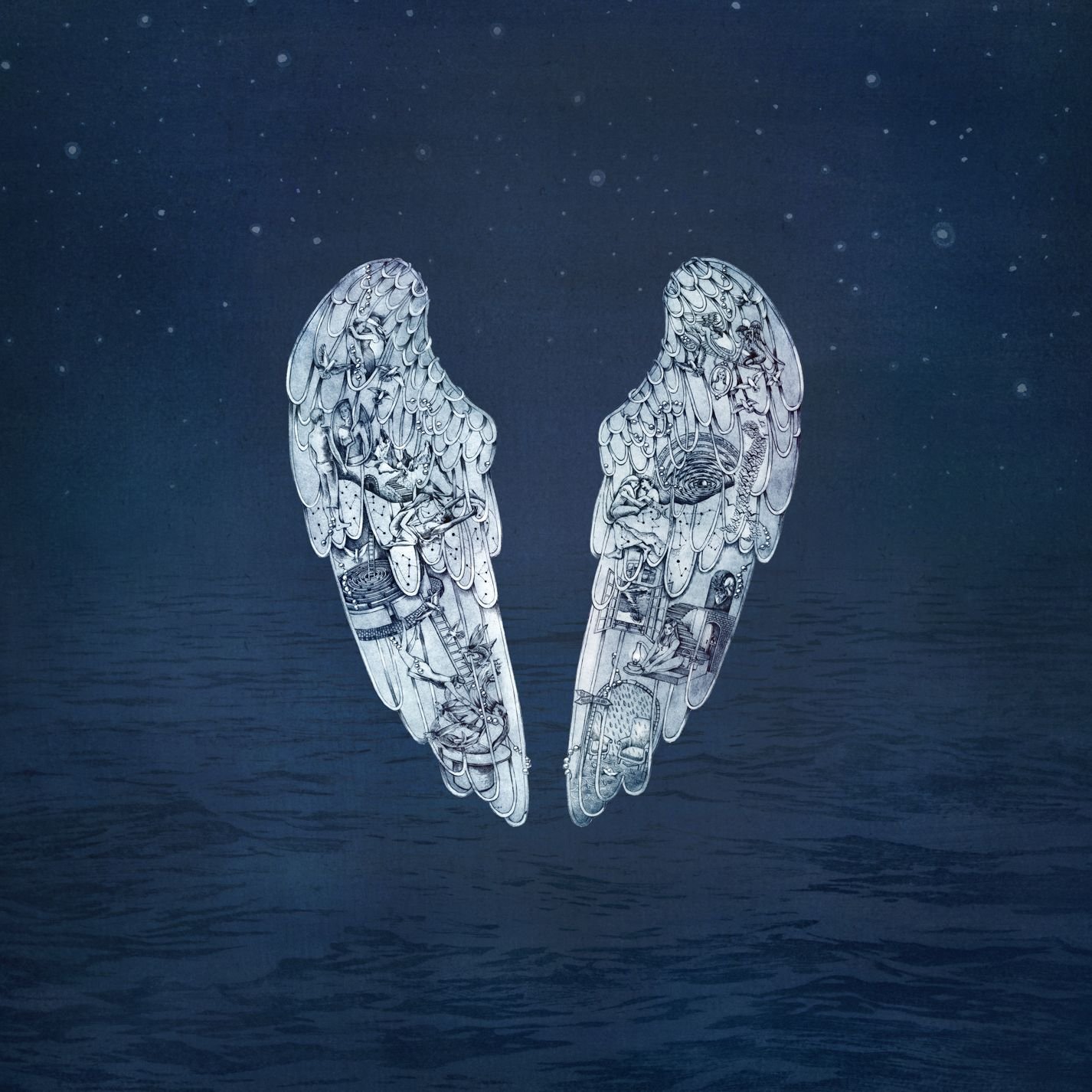 boom reviews - Ghost Stories by Coldplay album cover