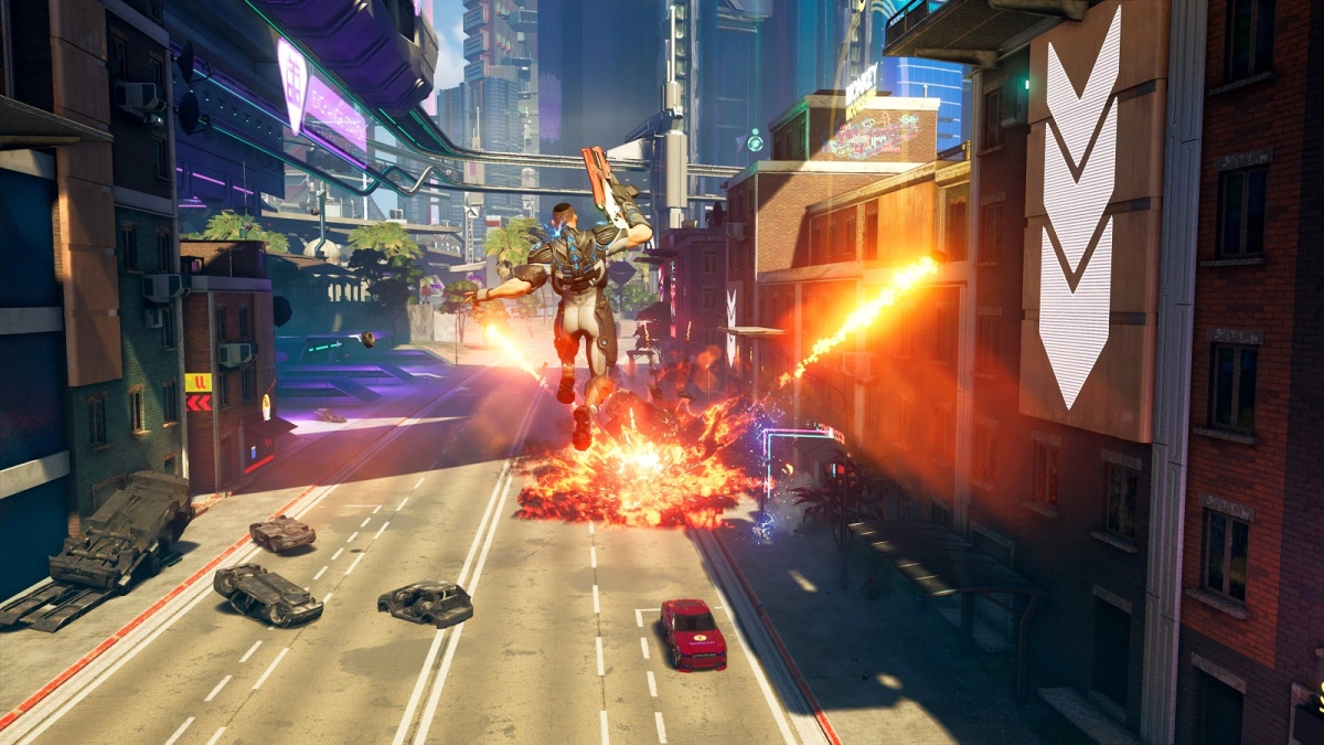 boom reviews Crackdown 3