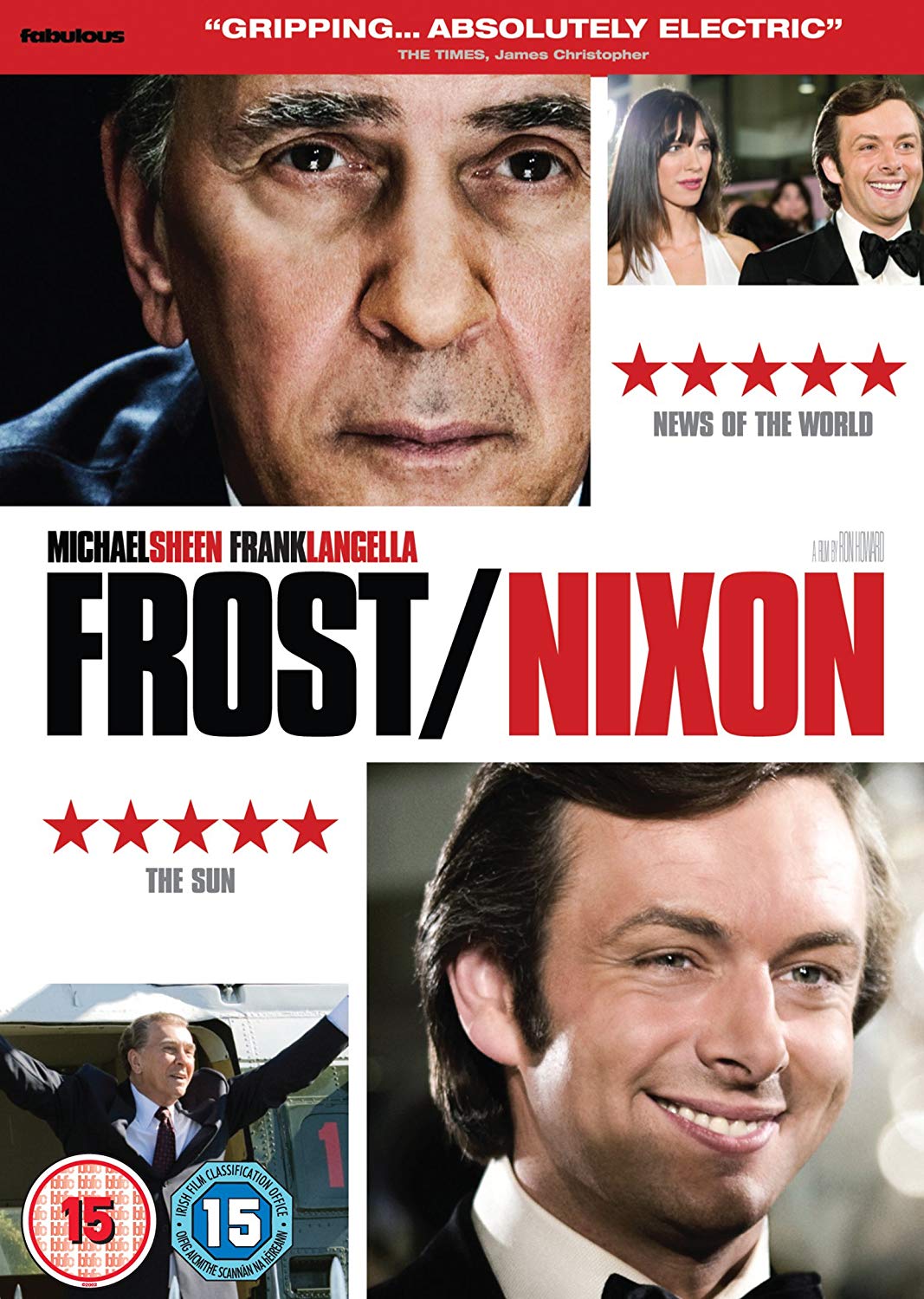 boom competitions - win Frost/Nixon on DVD