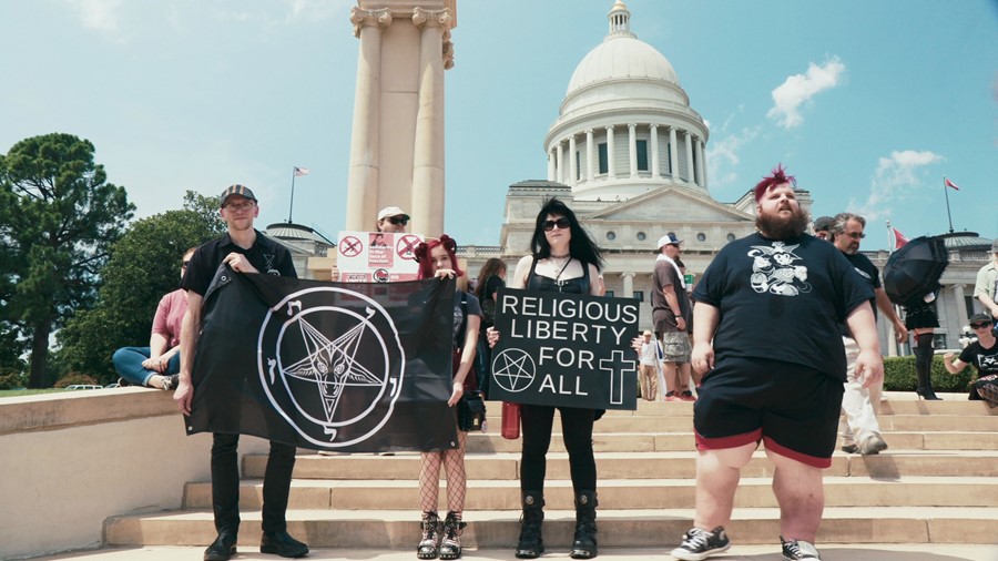 boom reviews Hail Satan?