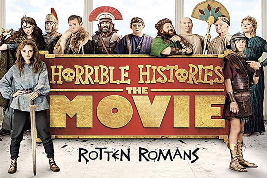 boom reviews - horrible histories rotten romans