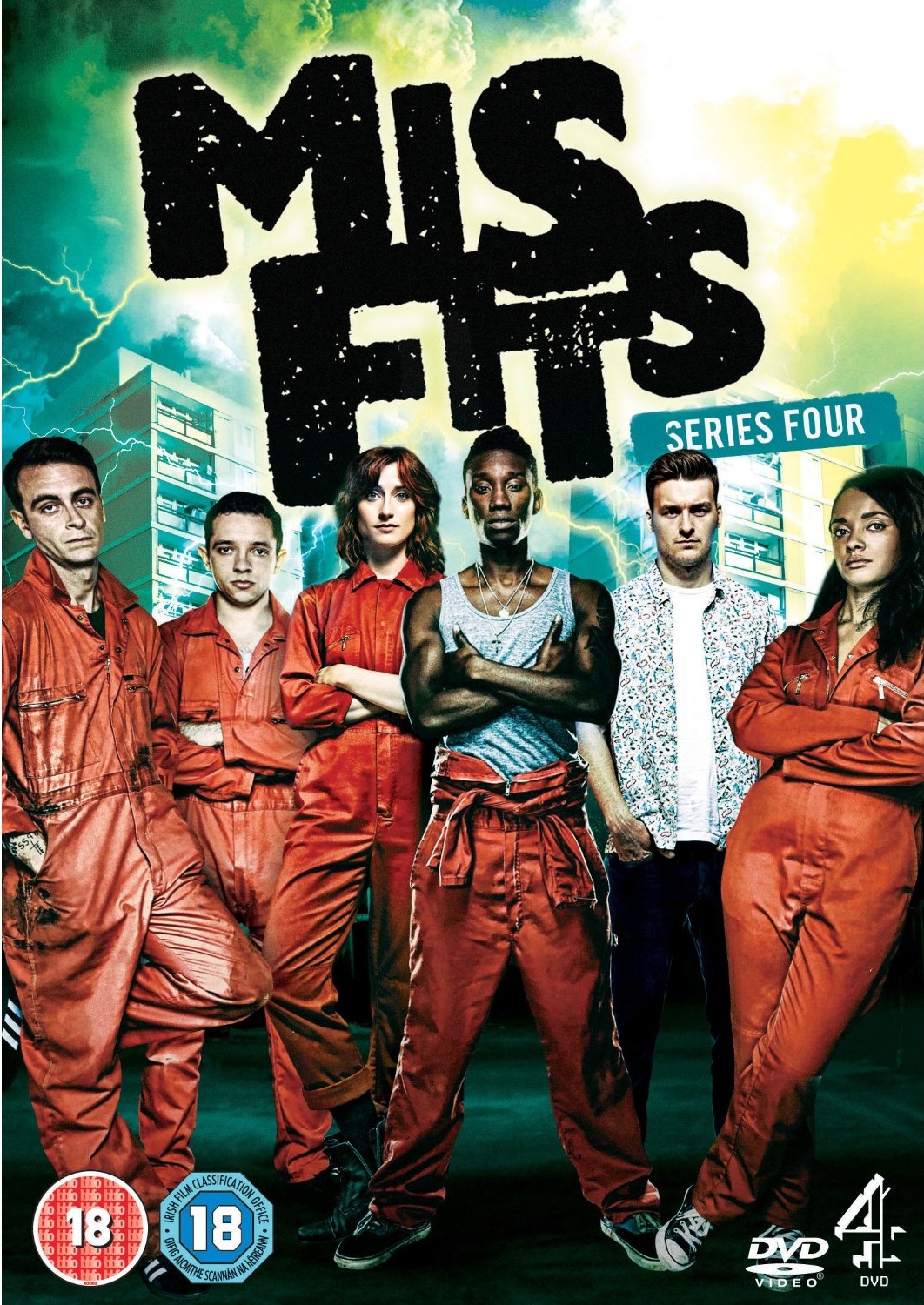 boom competitions - win a copy of Misfits series 4 on DVD