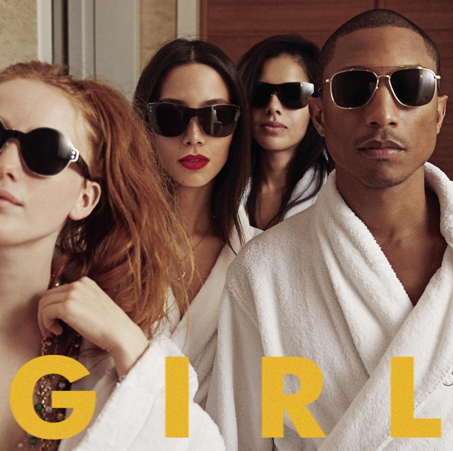 boom reviews - G I R L by Pharrell Williams album cover