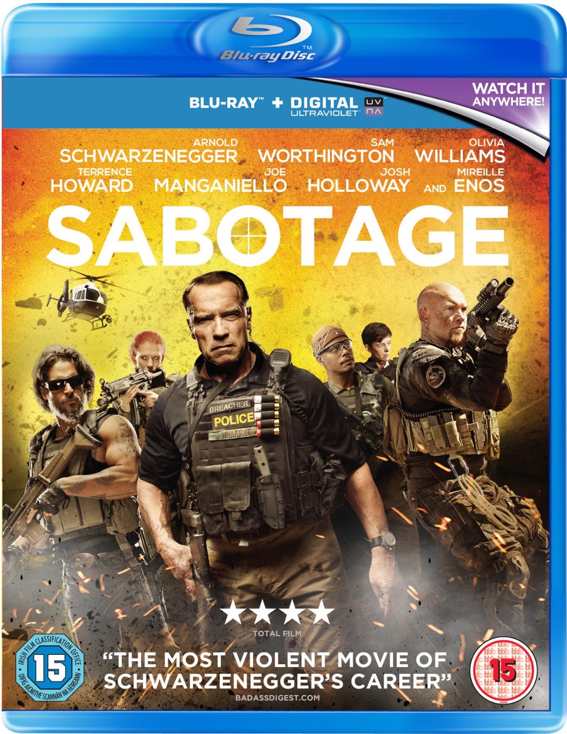 boom competitions - win a copy of Sabotage on blu-ray
