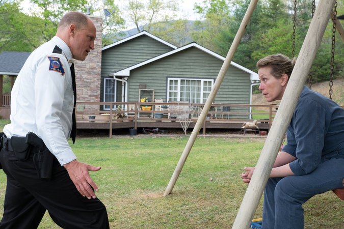 boom reviews Three Billboards Outside Ebbing, Missouri