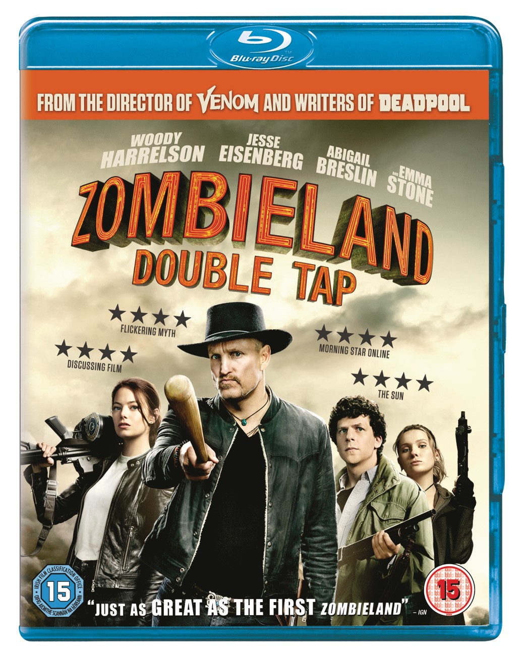 boom competitions - win Zombieland: Double Tap on Blu-ray